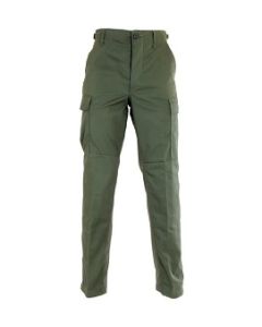 Olive Poly Cotton Twill BDU Pants