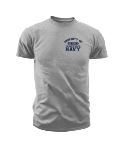U.S. Navy "Property Of the US Navy Retired" T-Shirt