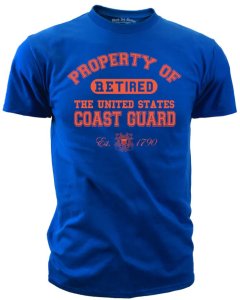 U.S. Coast Guard "Property Of Coast Guard" T-Shirt