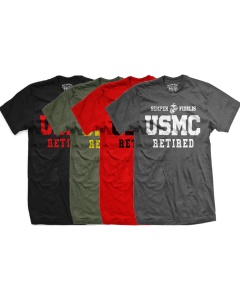 USMC "Retired" T-Shirt