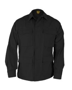 Black 100% Cotton Ripstop BDU Jacket
