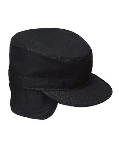 Military Style Cold Weather Cap w/Flaps