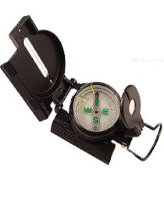 Black Military Style Lensatic Marching Compass