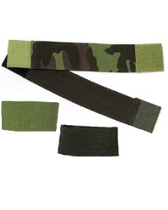 Military Uniform Elastic Boot Blousing Garters Straps w/ Hook and Loop