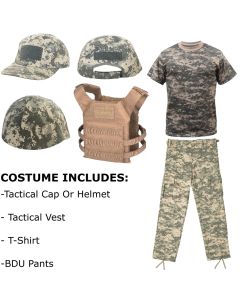 Kids ACU Digital Tactical Costume