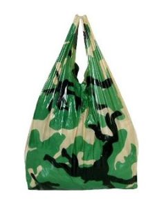Camouflage Plastic Bag