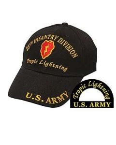 25th Infantry Division Baseball Hat - Tropic Lightning