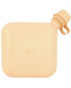 Used Tan Military Issue 2 Qt. Collapsible Bladder Canteen