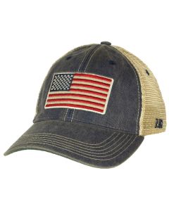 American Flag Vintage Hat 