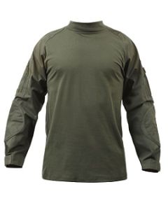 Olive Drab Green Fire Retardant NYCO Combat Shirt