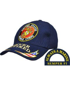 USMC Never Retired Ball Cap