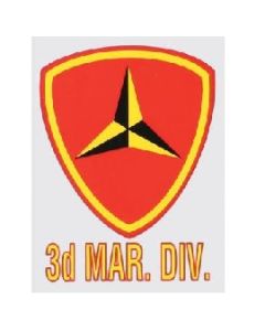 3rd Marine Division Sticker