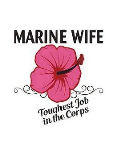Marine Wife Decal Sticker