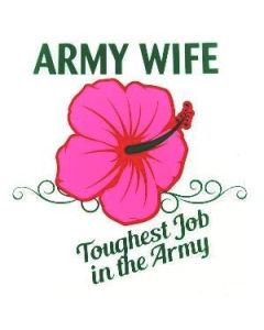 Army Wife Sticker