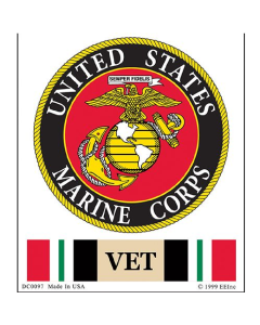 United States Marine-Iraqi Freedom Sticker