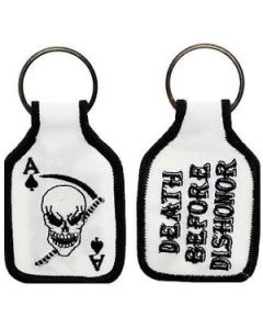 Death Ace Embroidered Key Chain