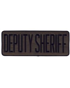 Deputy Sheriff Back Patch OD and Black