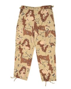 U.S.G.I Military Issue 6 Color Desert Chocolate Chip BDU Pants