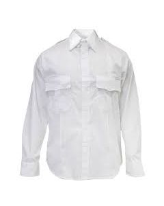 Army White Long Sleeve Uniform Shirt