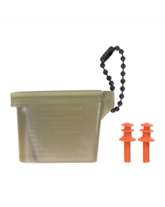 Ear Plugs With Chain And Case - Medium Size