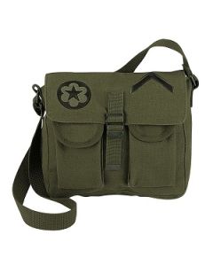 Ammo Shoulder bag w/Military Embroidery Patches