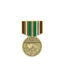 European African Middle Eastern Campaign Medal Hat Pin