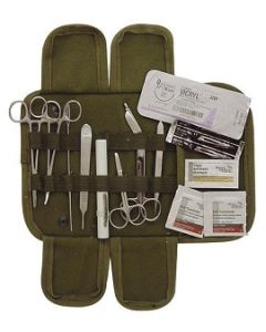 Raine Military Sewing Kit with Scissors - Travel Sewing Kit
