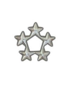 Army Five Star General Hat Pin