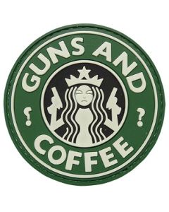 Guns and Coffee PVC Morale Patch 