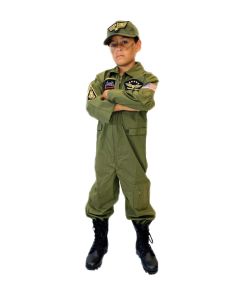 Kids Flight Suit with Patches
