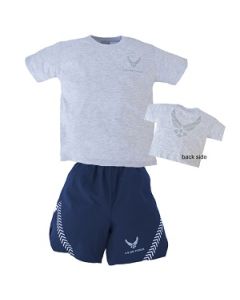 Kids Air Force PT Set - T Shirt and Shorts