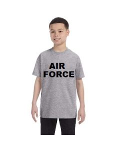 Kids Grey Air Force T-Shirt