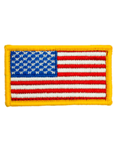 Kids American Flag Patch - Full Color 