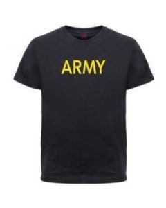 Kids Army Physical Training T Shirt