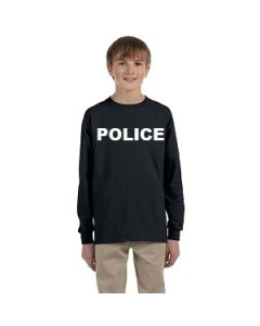 Kids Long Sleeve Police Shirt