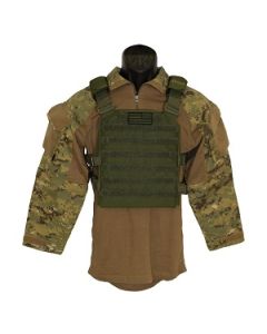 Tactical Youth Overwatch Plate Carrier - Olive Green
