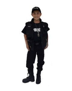 Kids Police Task Force Costume