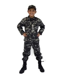 Kids Subdued Urban Digital Camo Outfit