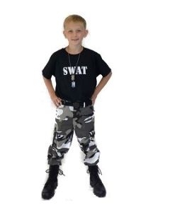 Kids SWAT Costume Combo #1 