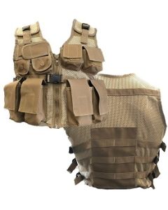 Kids Army Coyote Tan Tactical Vest