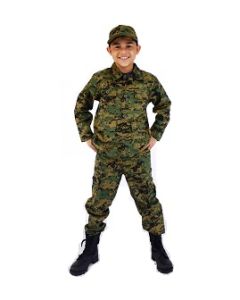 Kids Halloween Costume Kids Camo Costume Army Combat Uniform