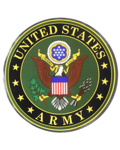 US Army Eagle 12" Large Prism Sticker 