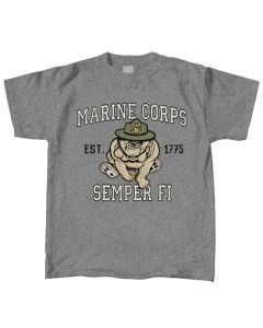 Marines Retro Mascot T-SHIRT