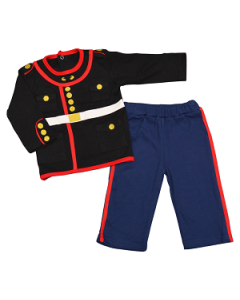 Baby Boys Marine Dress Blues Uniform
