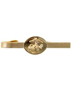 Marine Corps Tie Clasp: Non-Commissioned Officer NCO - 24K Gold Plated