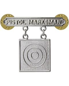 Marine Corps Pistol Marksman Qualification Badge 