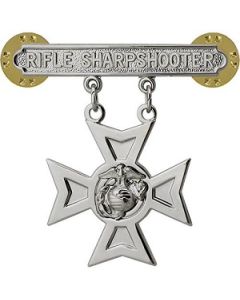 Marine Corps Rifle Sharpshooter Qualification Badge 