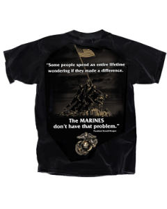 Marine Corps T Shirt - Making a Difference