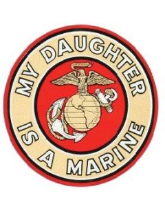 My Daughter is a Marine Sticker