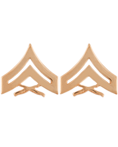 CPL Corporal Gold Chevrons 